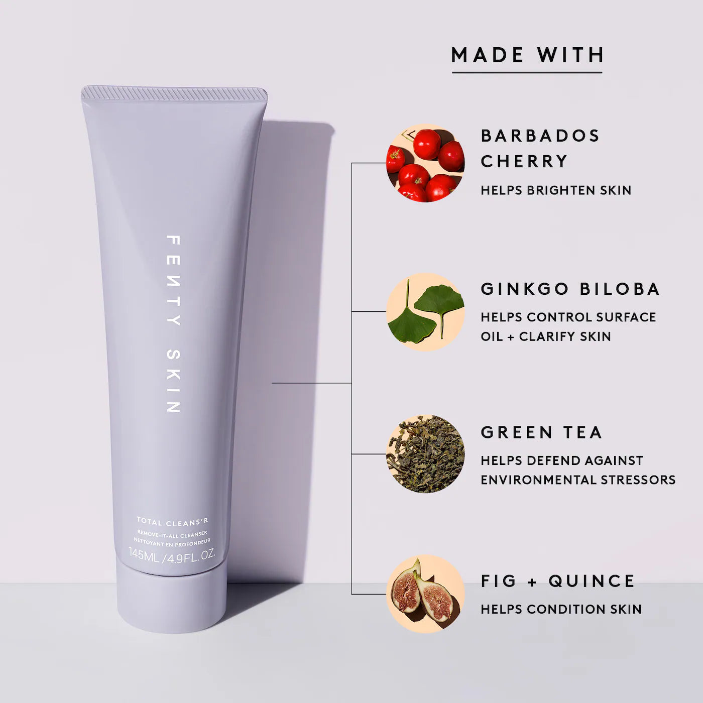 Fenty Beauty by Rihanna  Total Cleans'r Remove-It-All Cleanser 145