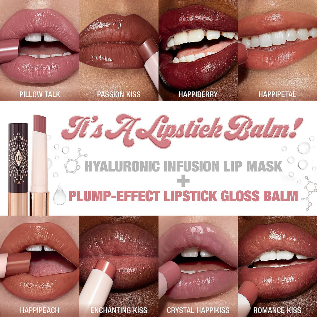 Charlotte Tilbury  Hyaluronic Happikiss Lipstick Balm