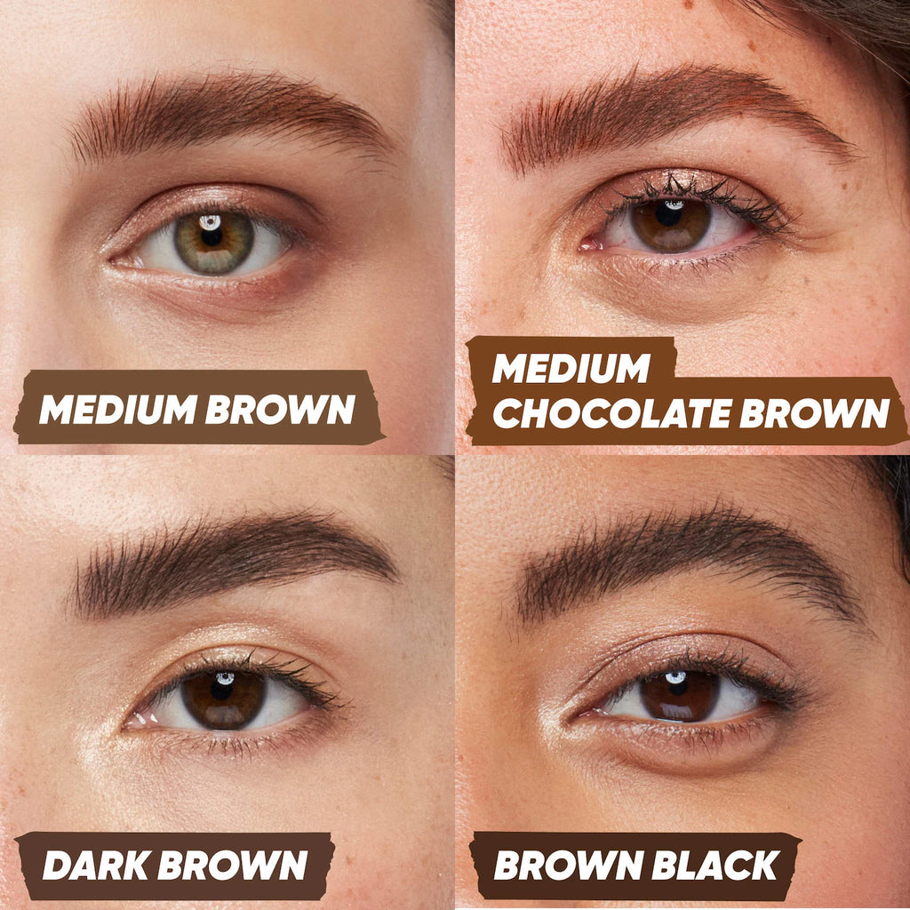 Kosas Air Brow Tinted Clean Volumizing Eyebrow Gel in Dark Brown