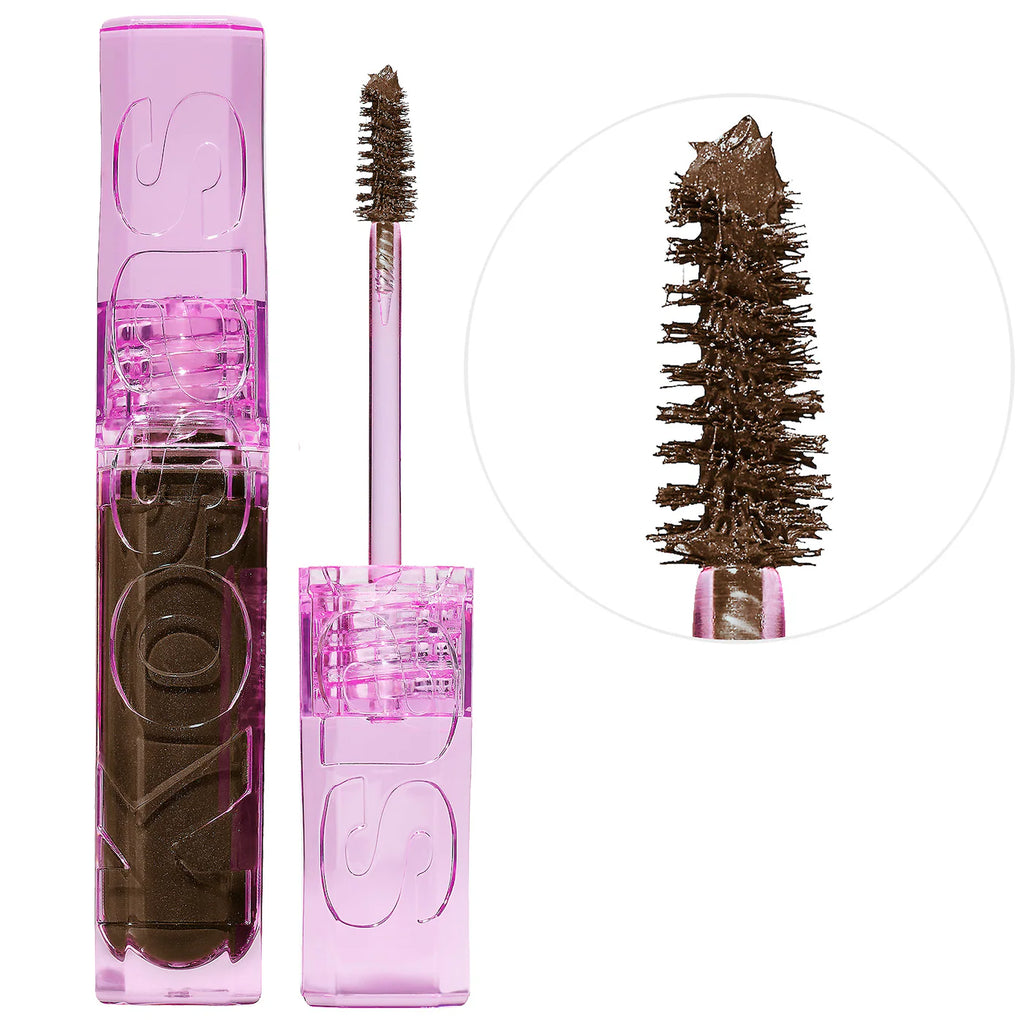 Kosas Air Brow Tinted Clean Volumizing Eyebrow Gel in Dark Brown