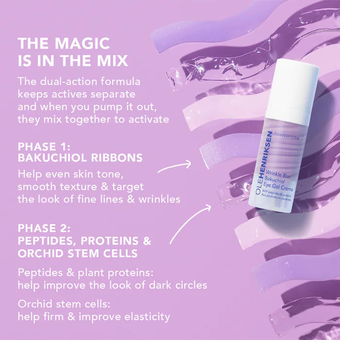 OLEHENRIKSEN Wrinkle Blur™ Bakuchiol Eye Gel Crème  18ml