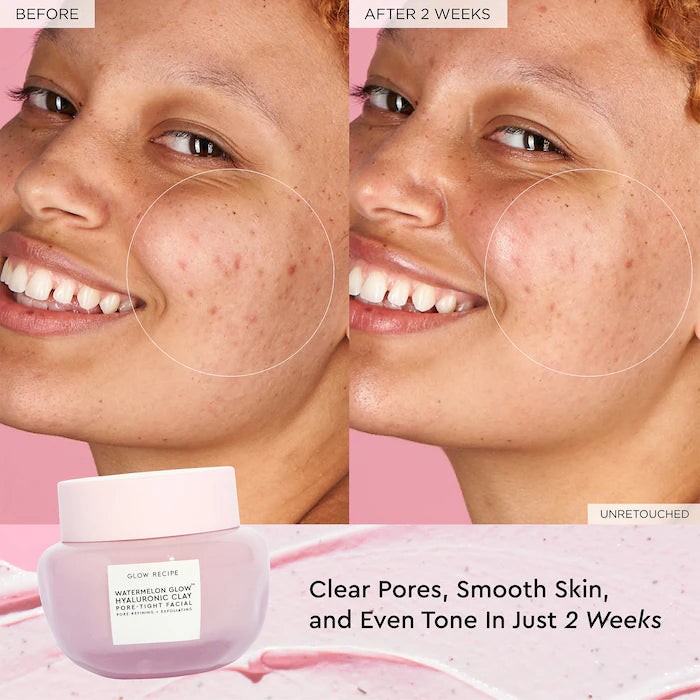 Glow Recipe Watermelon Glow Hyaluronic Clay Pore-Tight Facial Mask 60ml