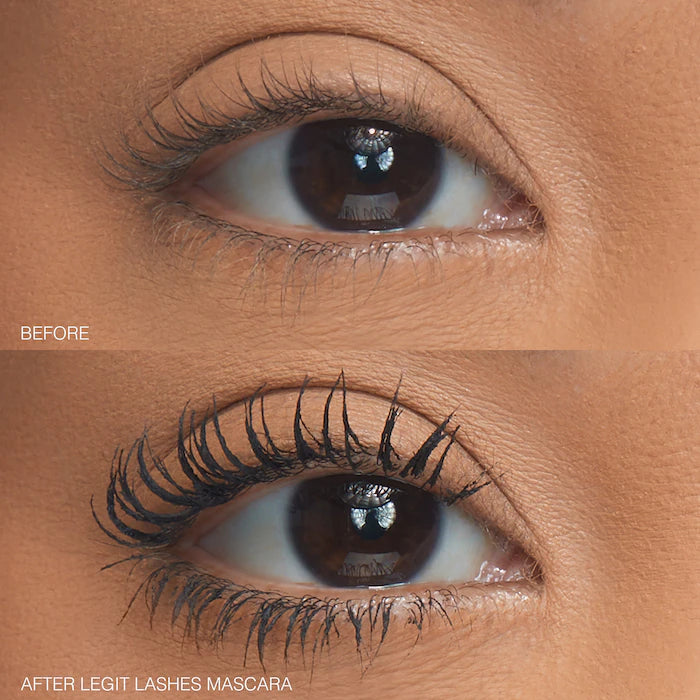 HUDA BEAUTY LEGIT LASHES Double-Ended Volumizing and Lengthening Mascara