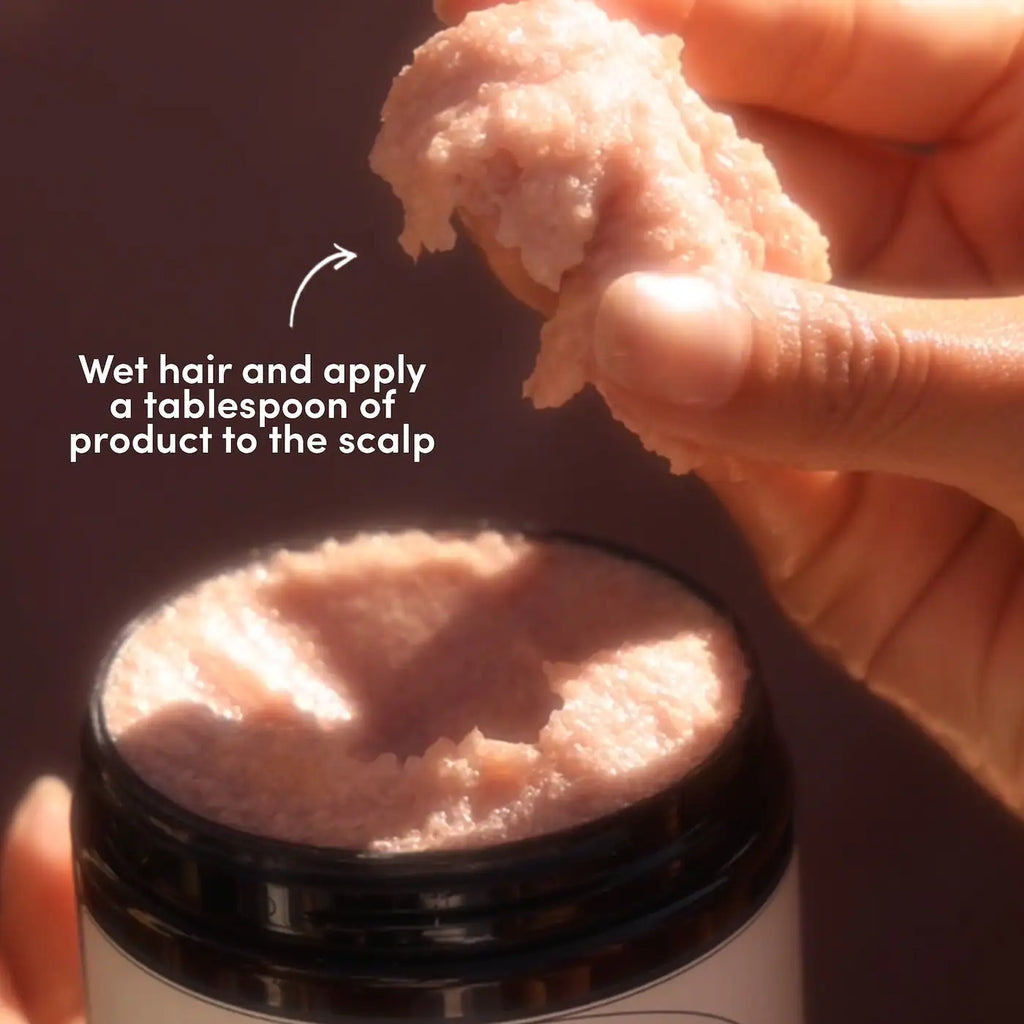 Fable & Mane  SahaScalp Wild Ginger Purifying Scrub