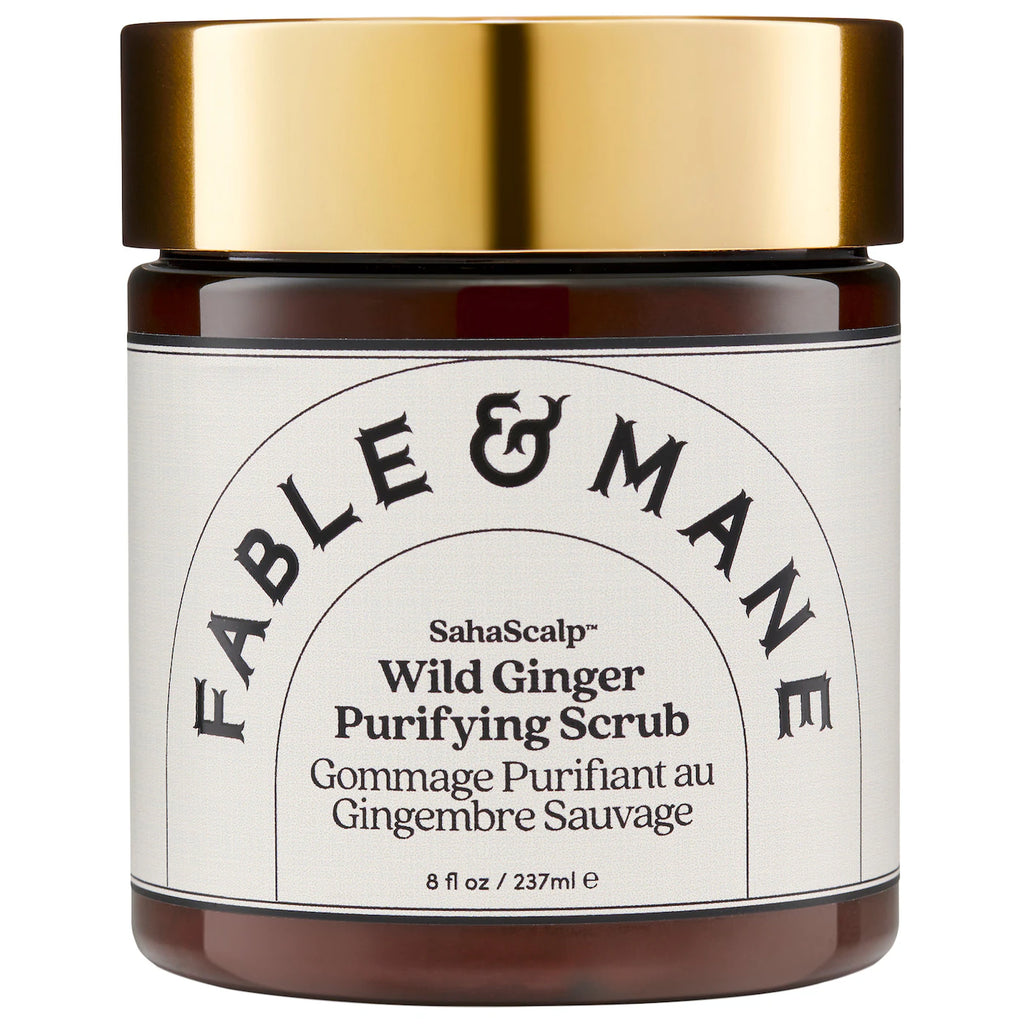 Fable & Mane  SahaScalp Wild Ginger Purifying Scrub