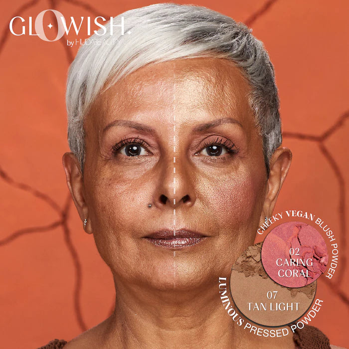 HUDA BEAUTY GloWish Cheeky Vegan Soft Glow Powder Blush