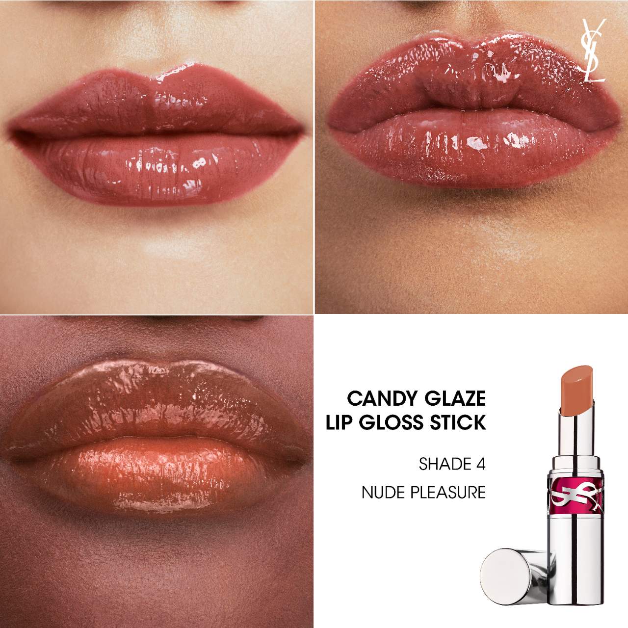 Yves Saint Laurent  Candy Glaze Lip Gloss Stick YSL