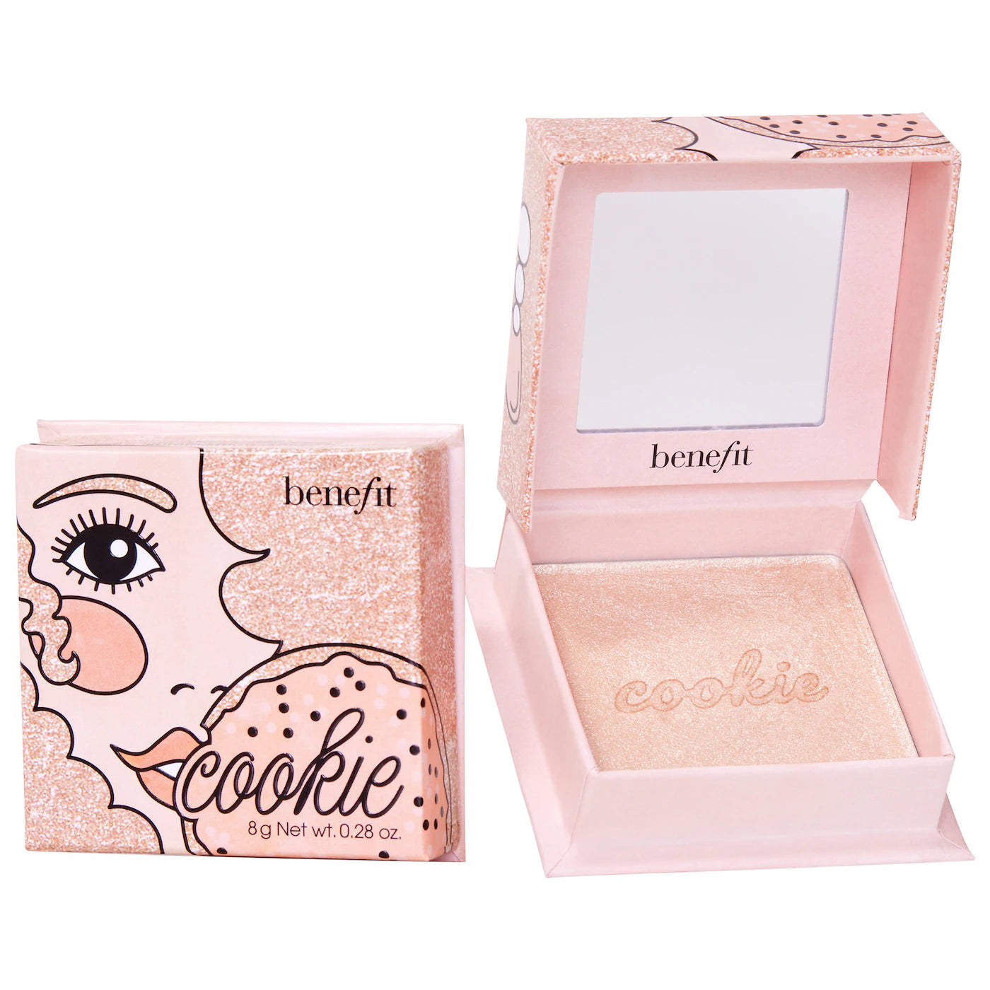 Benefit Cosmetics  Cookie and Tickle Shimmer Finish Powder Highlighters