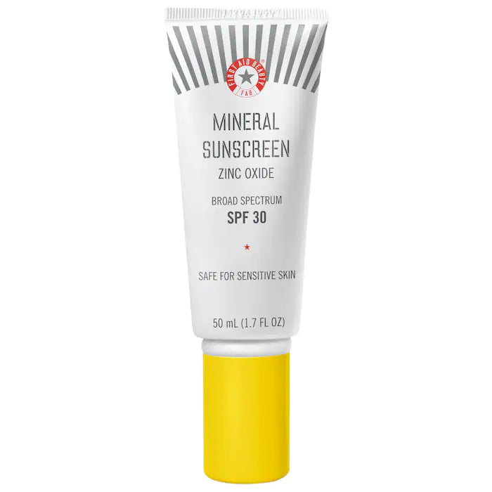 First Aid Beauty Mineral Sunscreen Zinc Oxide Broad Spectrum SPF 30 - 50ml