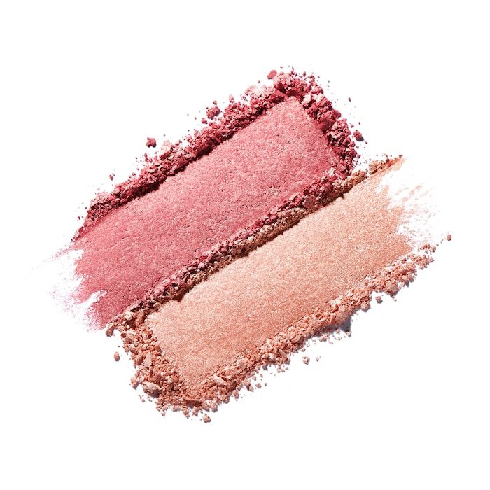 Iconic London Silk Glow Blush and Highlight Duo Rose Glow - rose