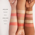 Iconic London Silk Glow Blush and Highlight Duo Rose Glow - rose
