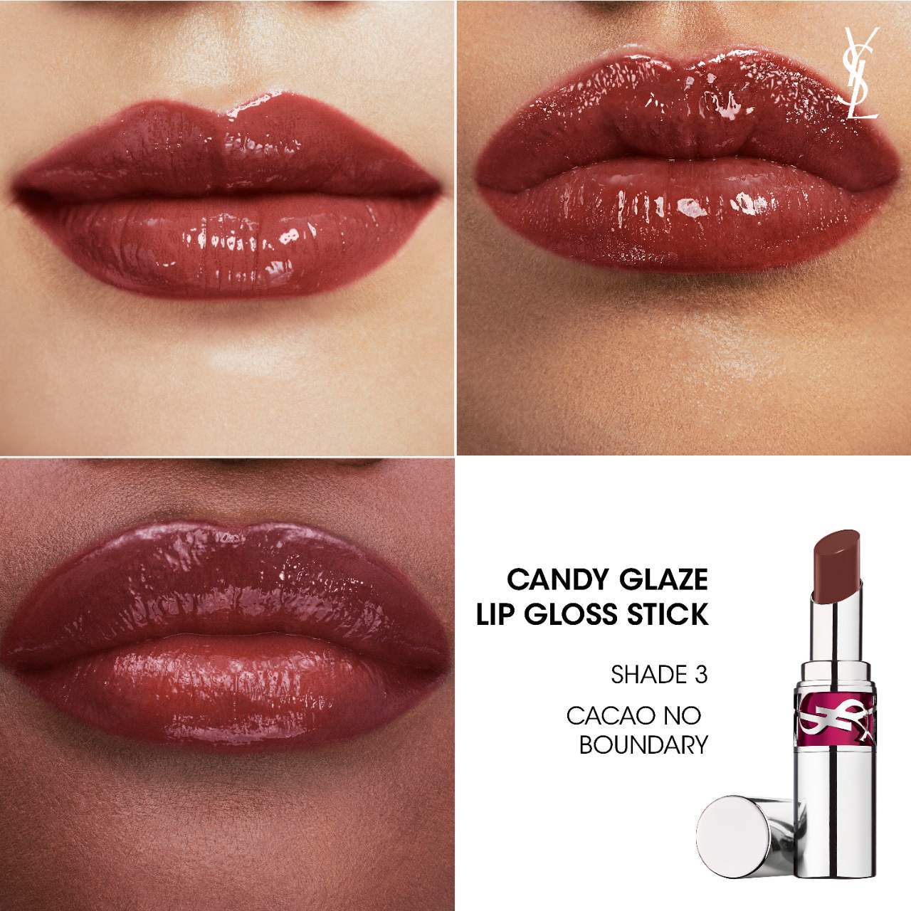 Yves Saint Laurent  Candy Glaze Lip Gloss Stick YSL