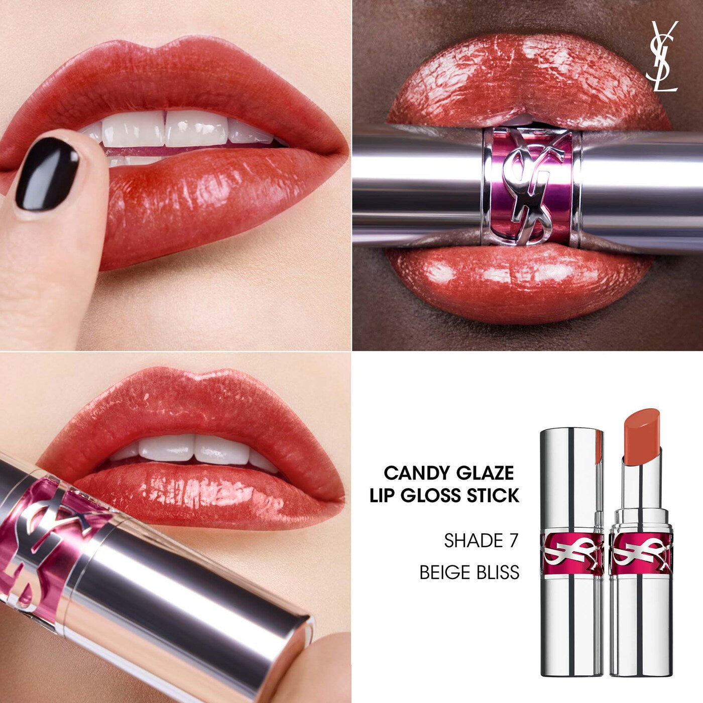 Yves Saint Laurent  Candy Glaze Lip Gloss Stick YSL