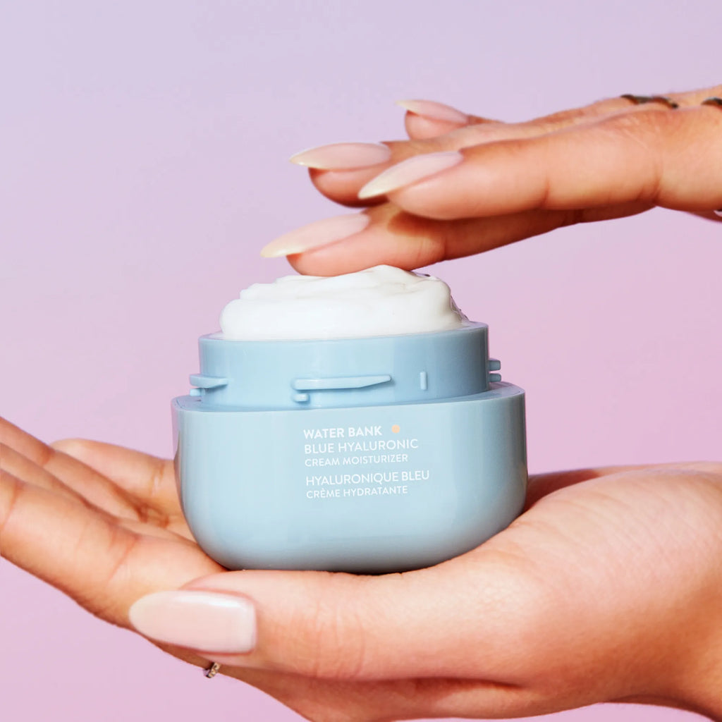 LANEIGE Water Bank Blue Hyaluronic Cream Moisturizer Barrier-Boosting Hydration 50ML