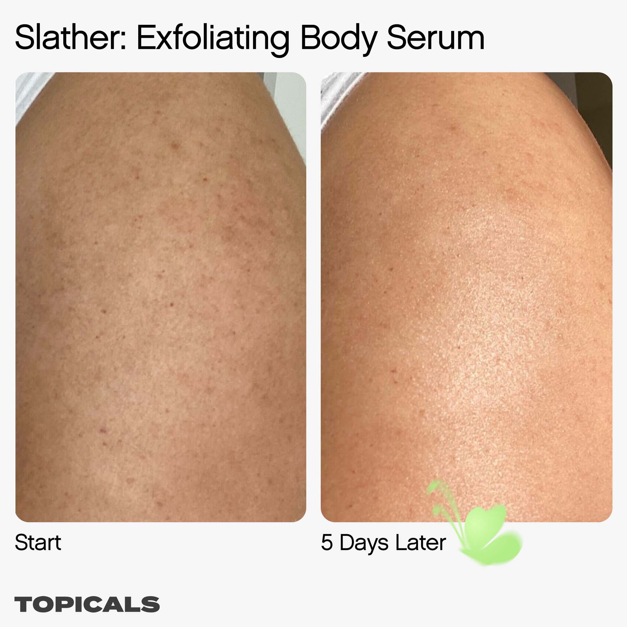Topicals Slather Exfoliating Body Serum with Retinol and AHAs 50ML