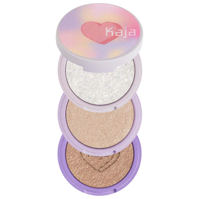 Kaja Viva Shine Bento All Over Highlighter Trio