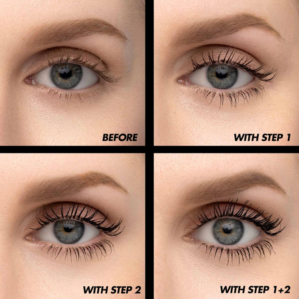 MAKE UP FOR EVER  The Professionall 24HR Double-Ended Lifting & Volumizing Mascara Black