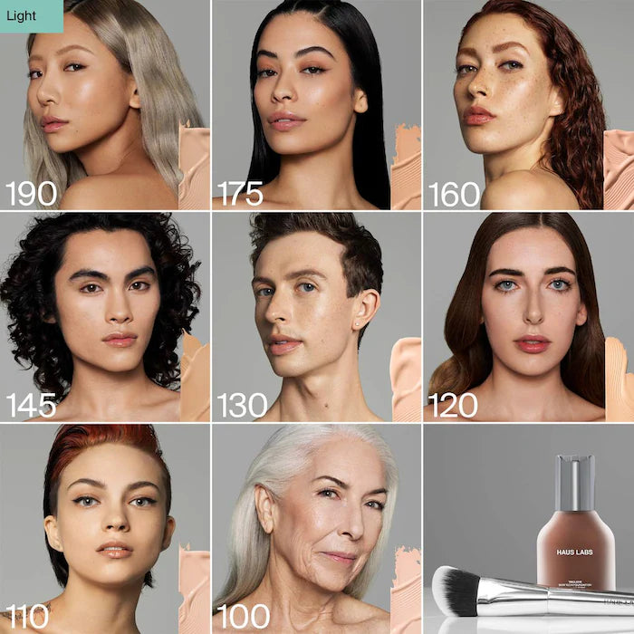 HAUS LABS BY LADY GAGA Triclone Skin Tech Medium Coverage Foundation with Fermented Arnica