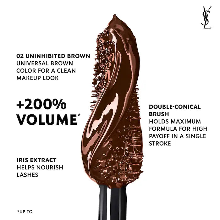 Yves Saint Laurent Lash Clash Extreme Volume Mascara MARRON YSL