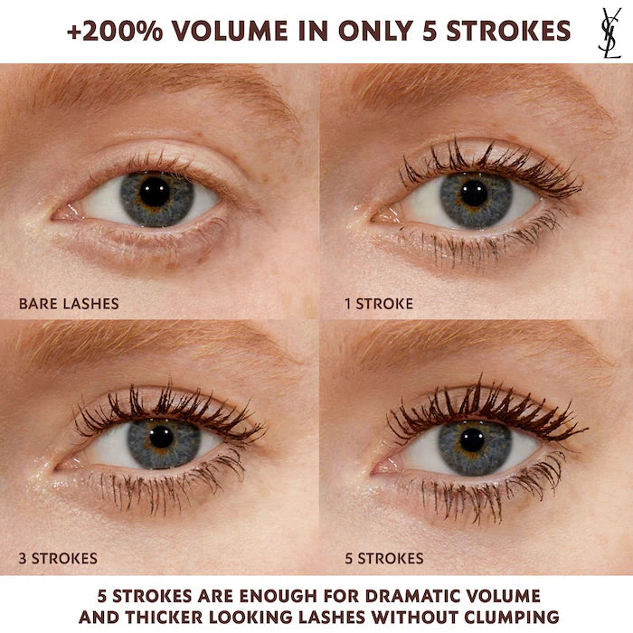 Yves Saint Laurent Lash Clash Extreme Volume Mascara MARRON YSL