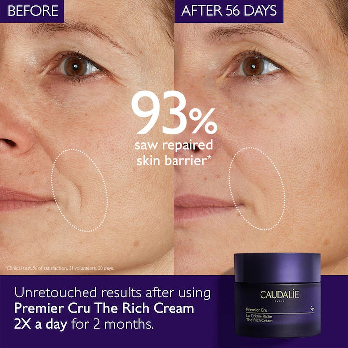 Caudalie Premier Cru Cream Riche trial size-15 ml