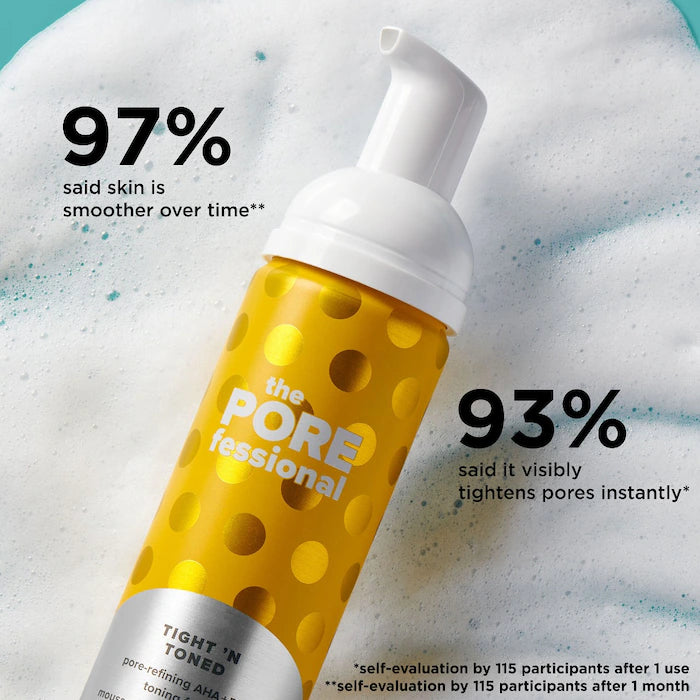 Benefit Cosmetics The POREfessional Tight ’n Toned Pore-Refining AHA+PHA Toner 133ML