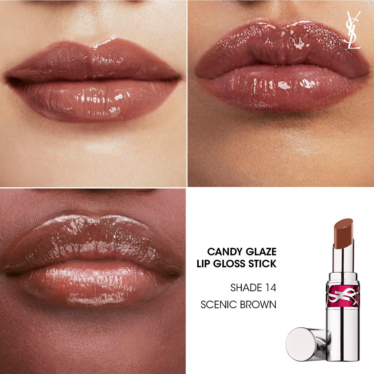 Yves Saint Laurent  Candy Glaze Lip Gloss Stick YSL