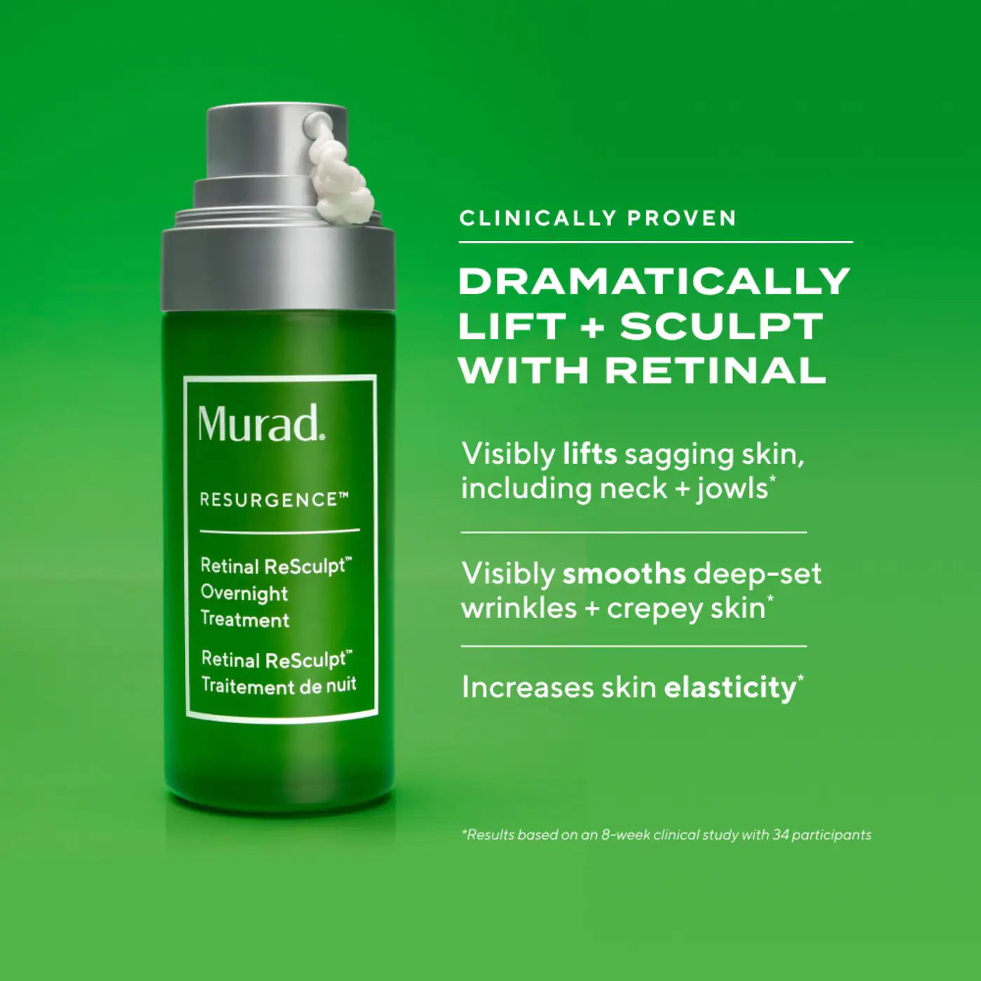 Murad  Retinal ReSculpt Advanced Anti-Aging Overnight Serum for Lifting