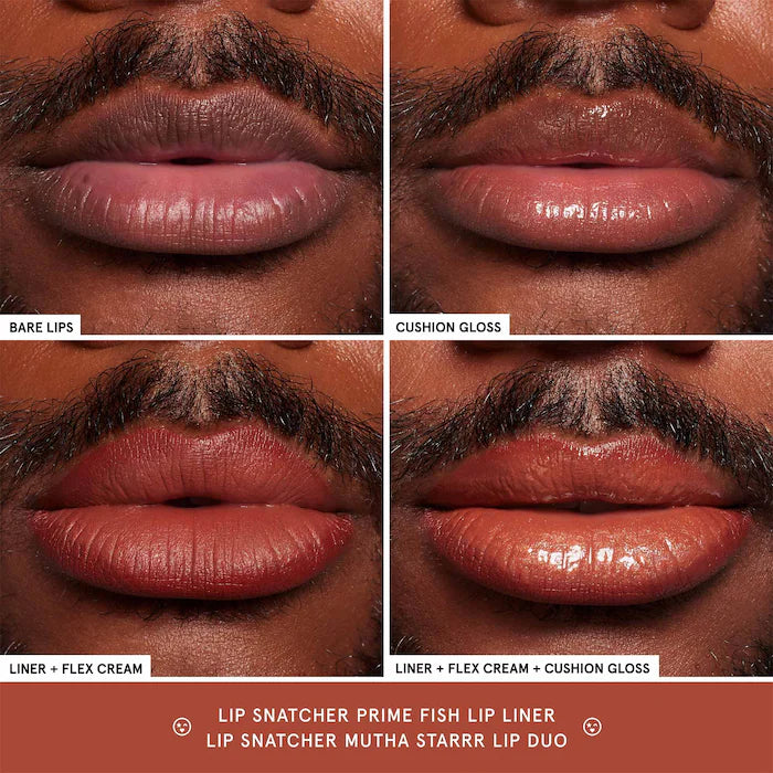 ONE/SIZE by Patrick Starrr Lip Snatcher Hydrating Liquid Lipstick and Lip Gloss Duo