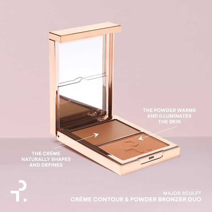 PATRICK TA Major Sculpt Creme Contour & Powder Bronzer Duo