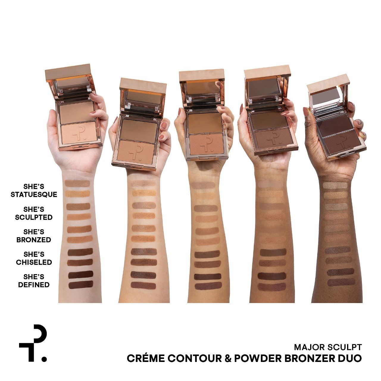 PATRICK TA Major Sculpt Creme Contour & Powder Bronzer Duo