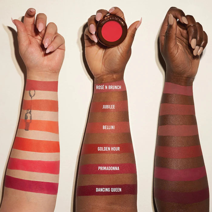 Danessa Myricks Beauty Yummy Skin Blurring Balm Powder Flushed - Matte Color for Cheek & Lip