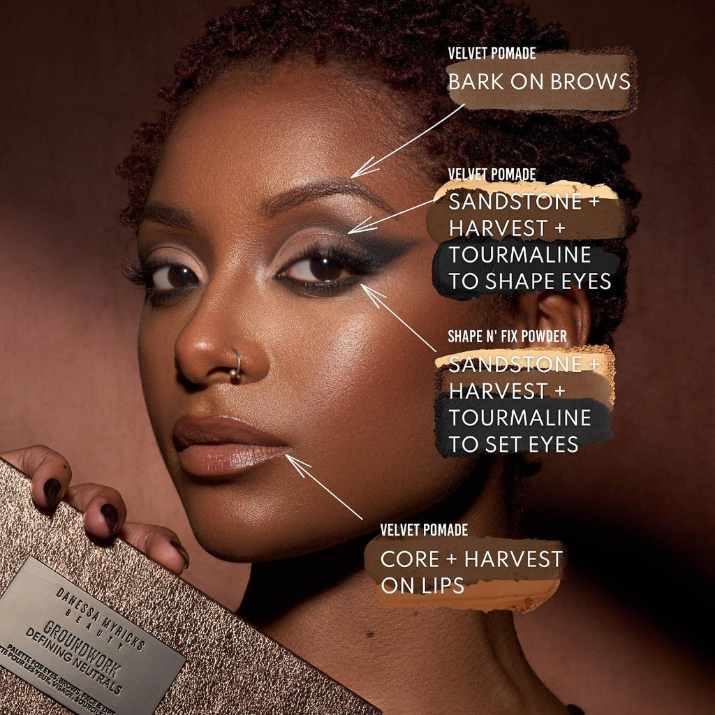 Danessa Myricks Beauty Groundwork: Defining Neutrals - Palette For Eyes, Brows, Face & Lips