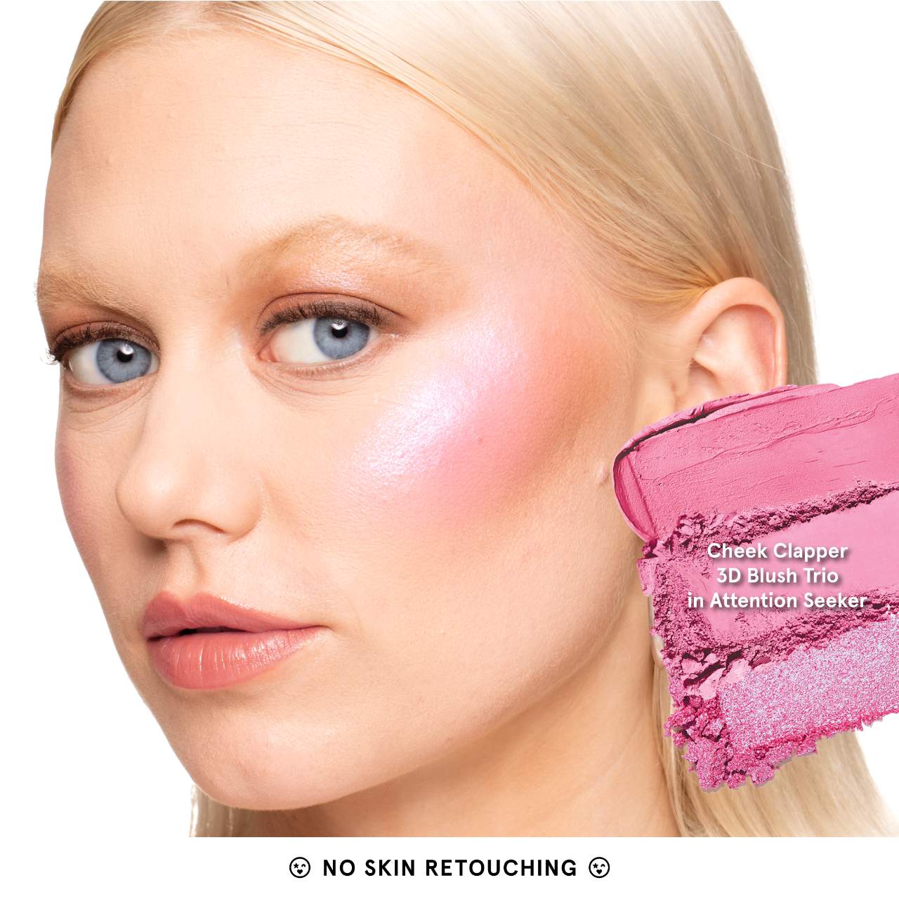 ONE/SIZE by Patrick Starrr  Cheek Clapper 3D Blush Trio Palette