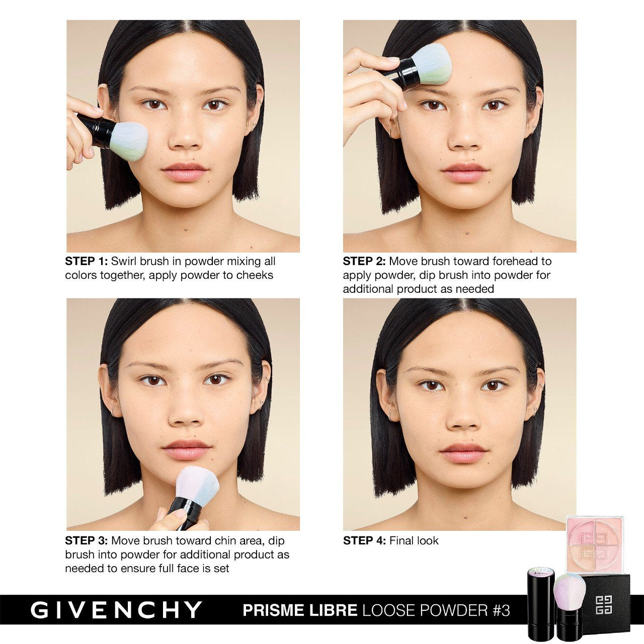 Givenchy Mini Prisme Libre Loose Setting and Finishing Powder # 3