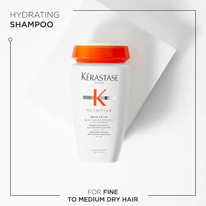 Kérastase Nutritive Hydrating Shampoo for Fine to Medium Dry Hair 250ML