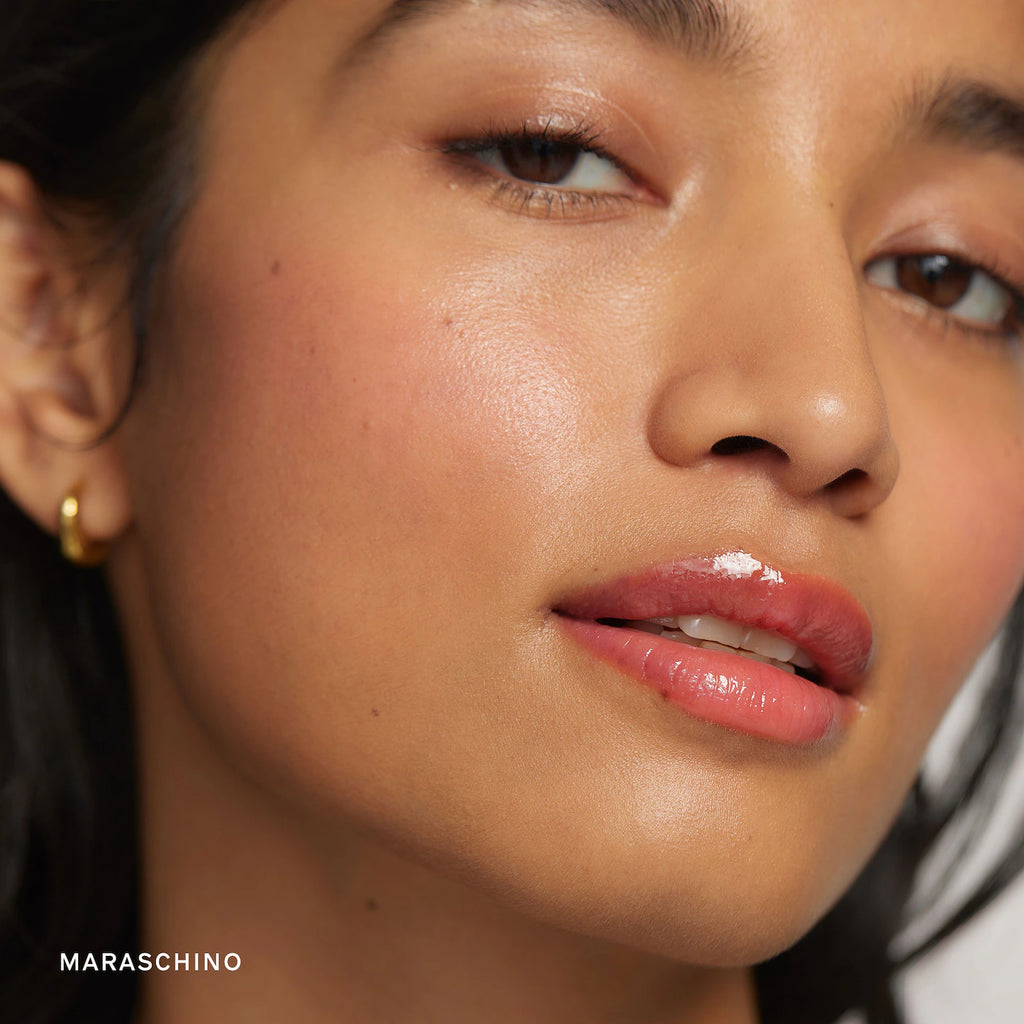 MERIT  Shade Slick Hydrating Tinted Lip Oil  Maraschino