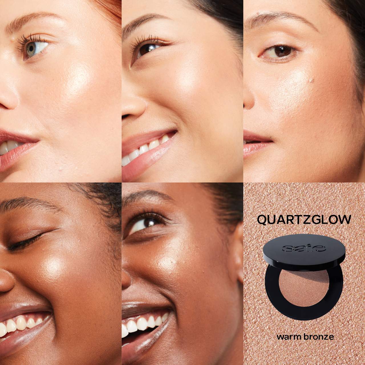 Saie  Glow Sculpt Multi-Use Cream Highlighting Blush