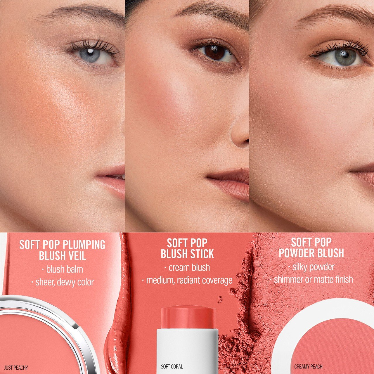 MAKEUP BY MARIO Soft Pop Plumping Blush Veil