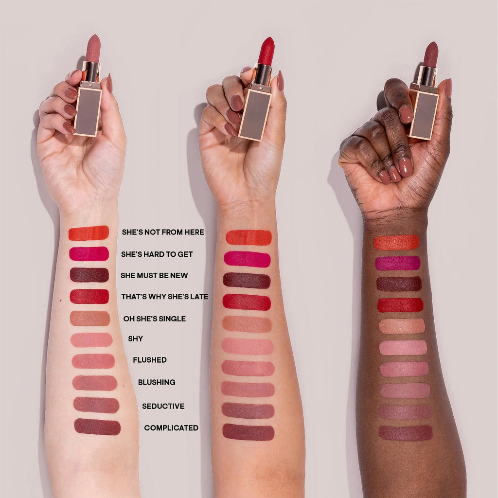 PATRICK TA  Major Headlines Matte Suede Lipstick