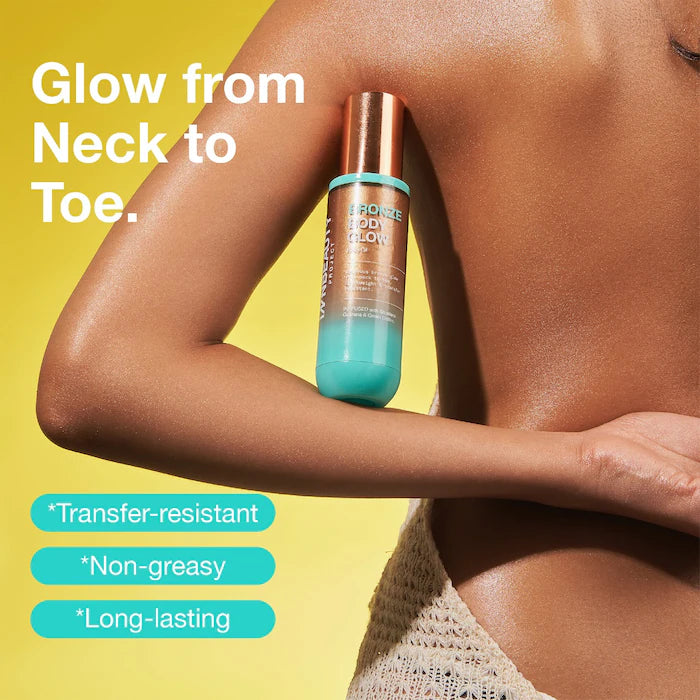 iNNBEAUTY PROJECT Bronze Body Glow Transfer-Resistant Luminous Body Oil with Guarana & Green Coffee