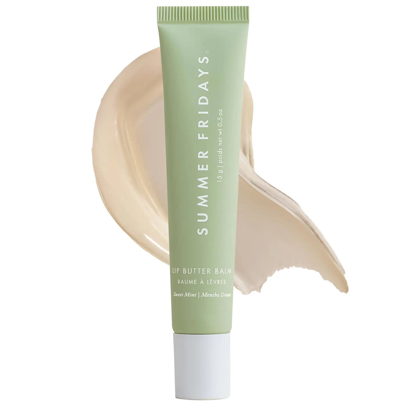 Summer Fridays  Lip Butter Balm Treatment for Hydration + Nourishing Shine (SIN CAJA )