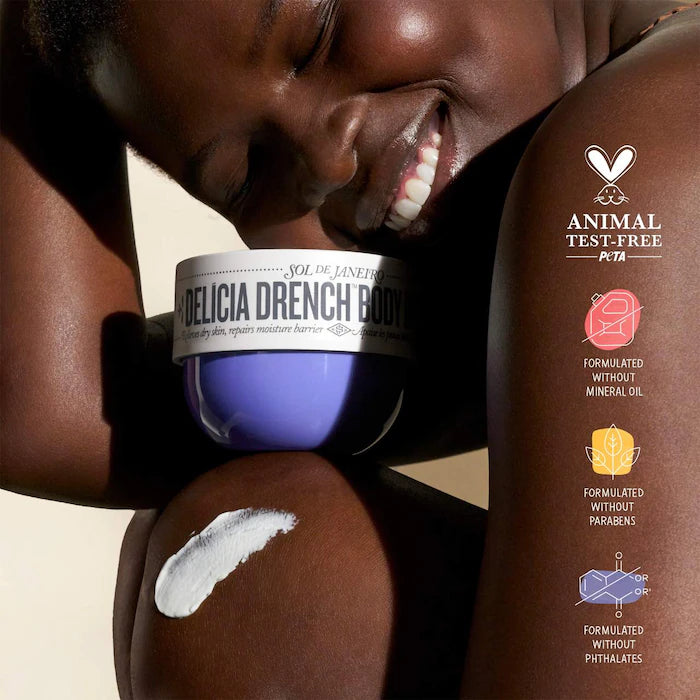 Sol de Janeiro Delícia Drench™ Body Butter for Intense Moisture and Skin Barrier Repair