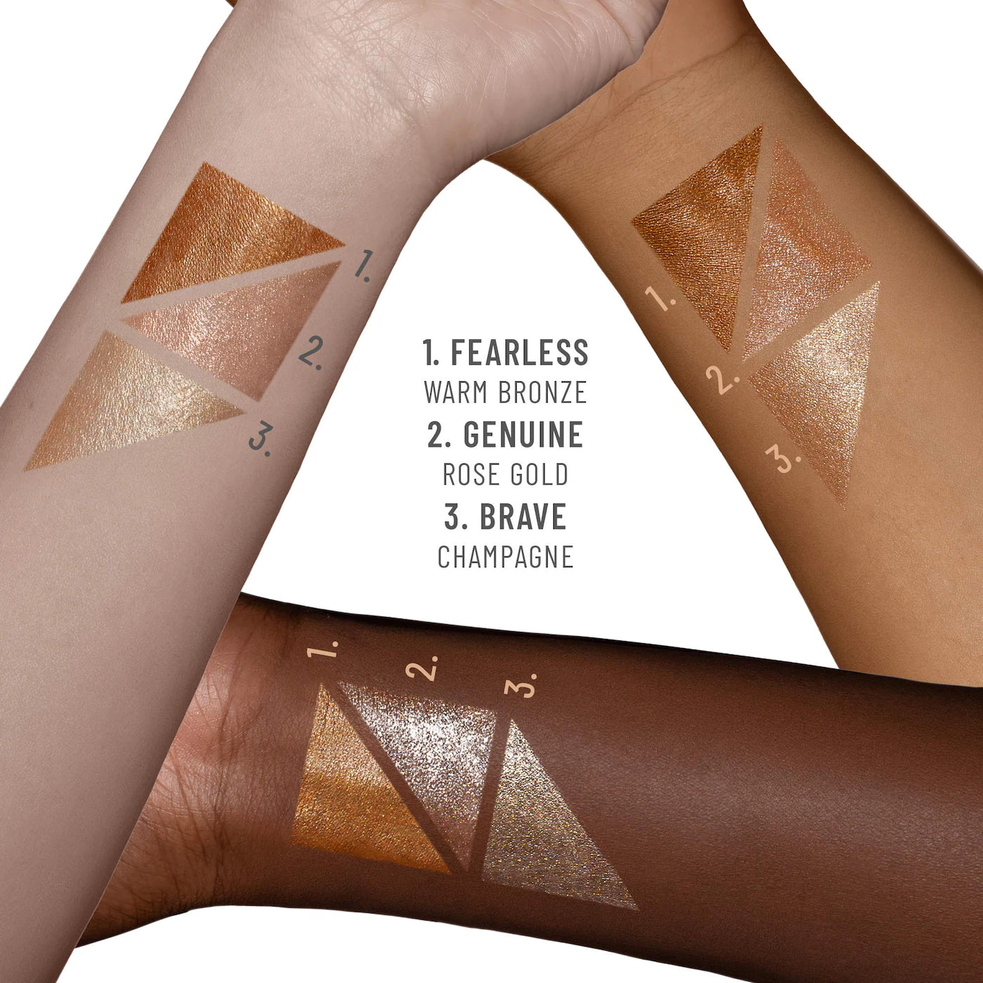 LYS Beauty  Aim High Cream Highlighter Stick Brave - champagne
