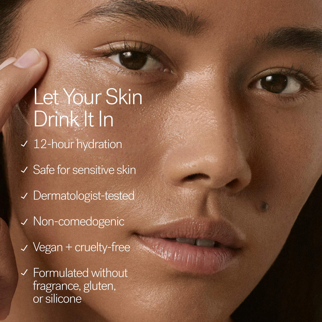 ILIA   The Base Face Milk Lightweight Moisturizer with Hyaluronic Acid 100ml