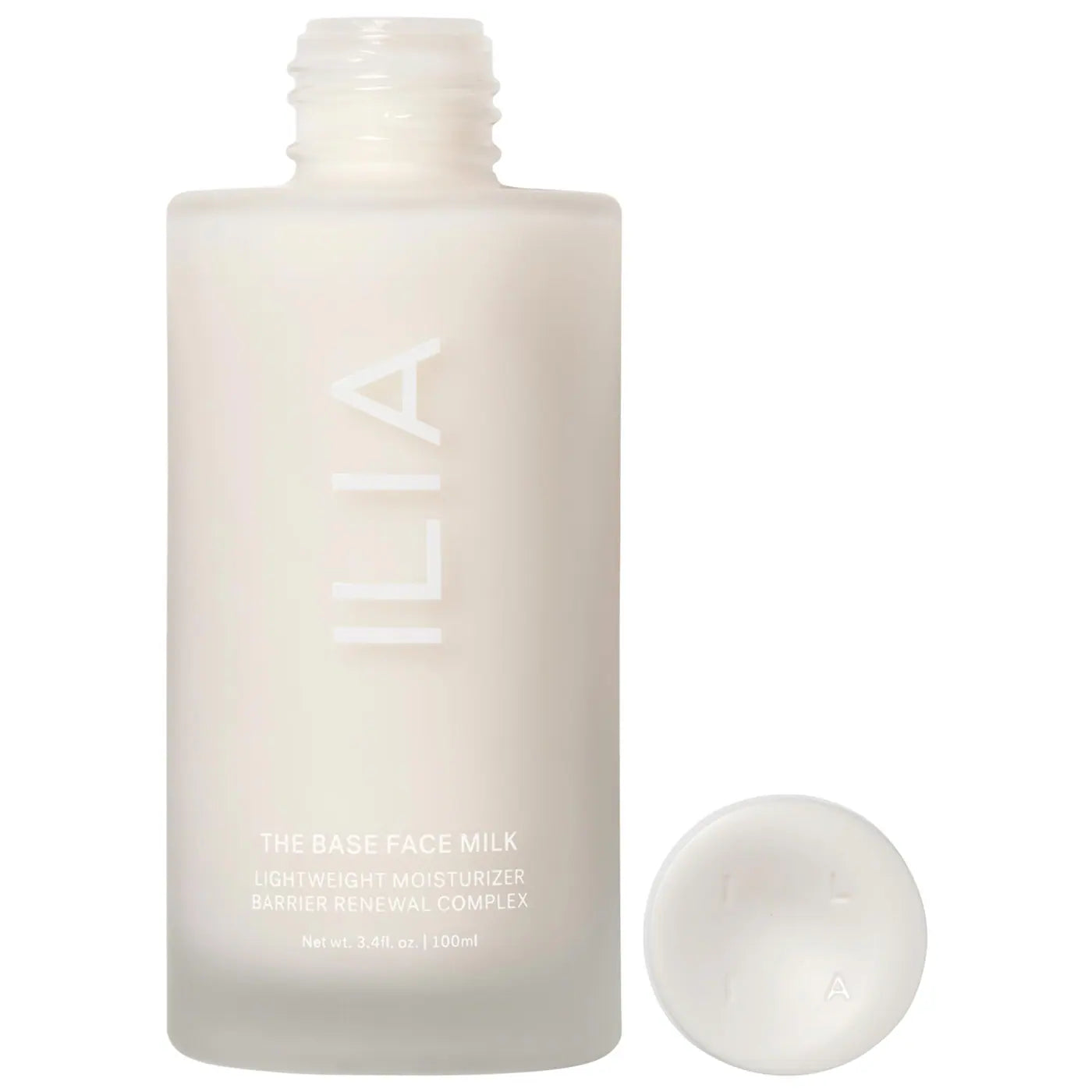ILIA   The Base Face Milk Lightweight Moisturizer with Hyaluronic Acid 100ml