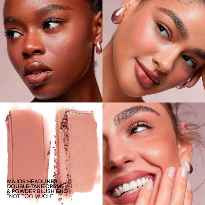 PATRICK TA Major Headlines Double-Take Crème & Powder Blush Duo