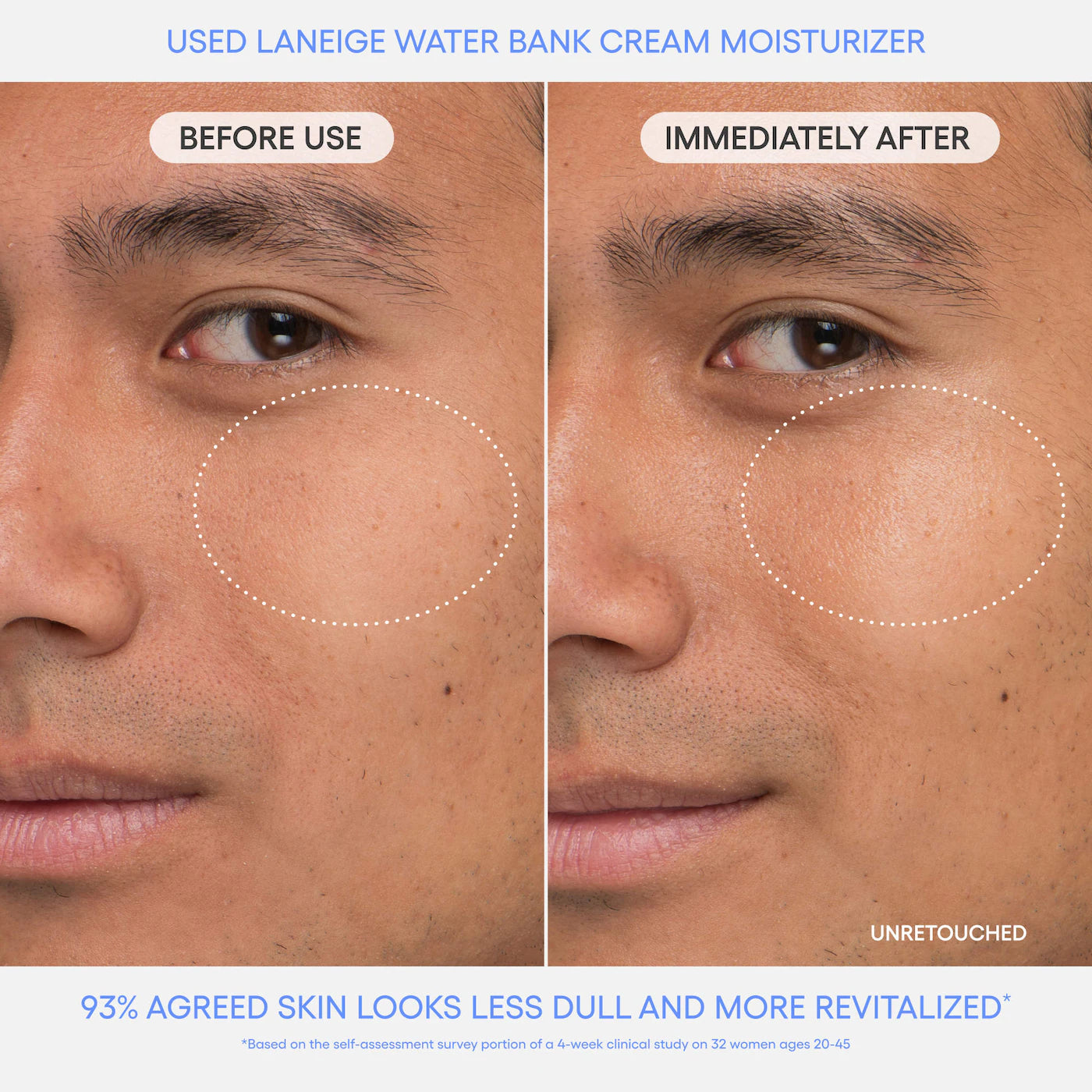 LANEIGE Water Bank Blue Hyaluronic Cream Moisturizer 20mL (SIN CAJA)