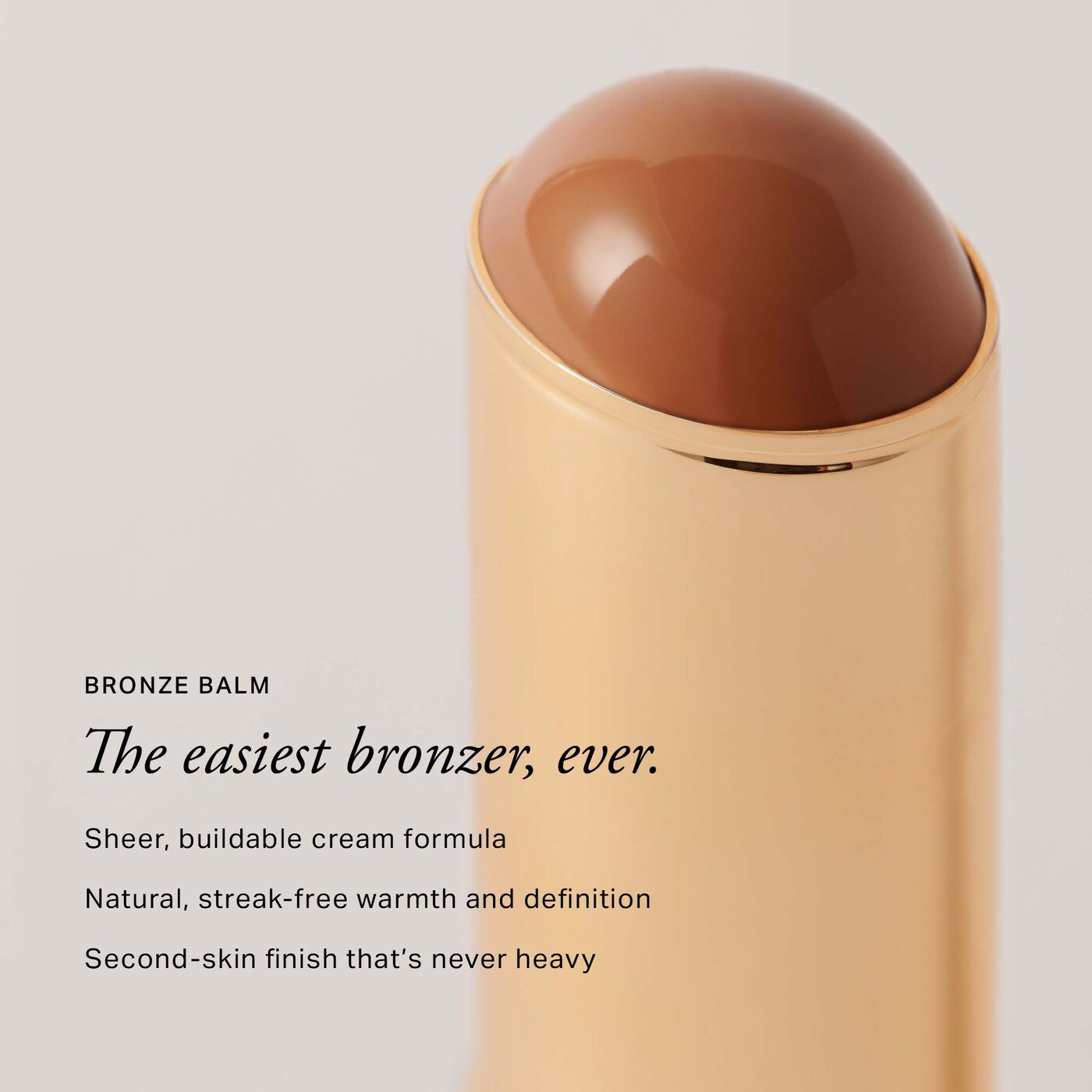 MERIT  Bronze Balm Sheer Sculpting Bronzer