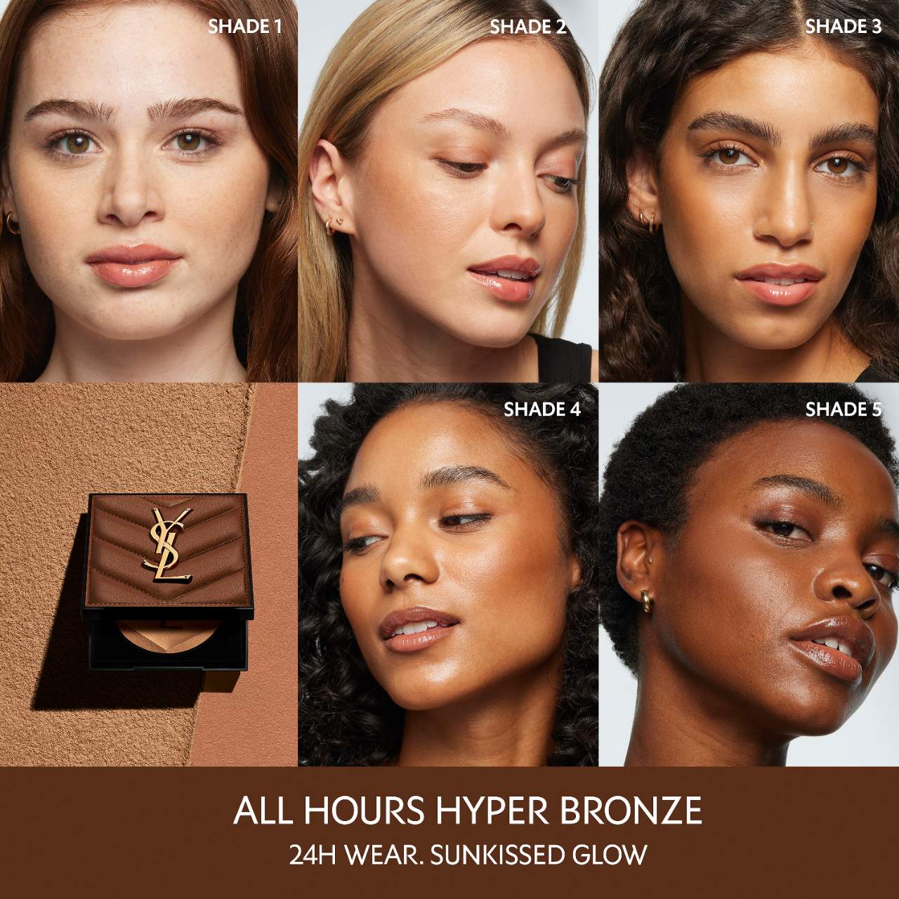 Yves Saint Laurent  All Hours 24H Hyper Sunkissed Glow Bronzer YSL